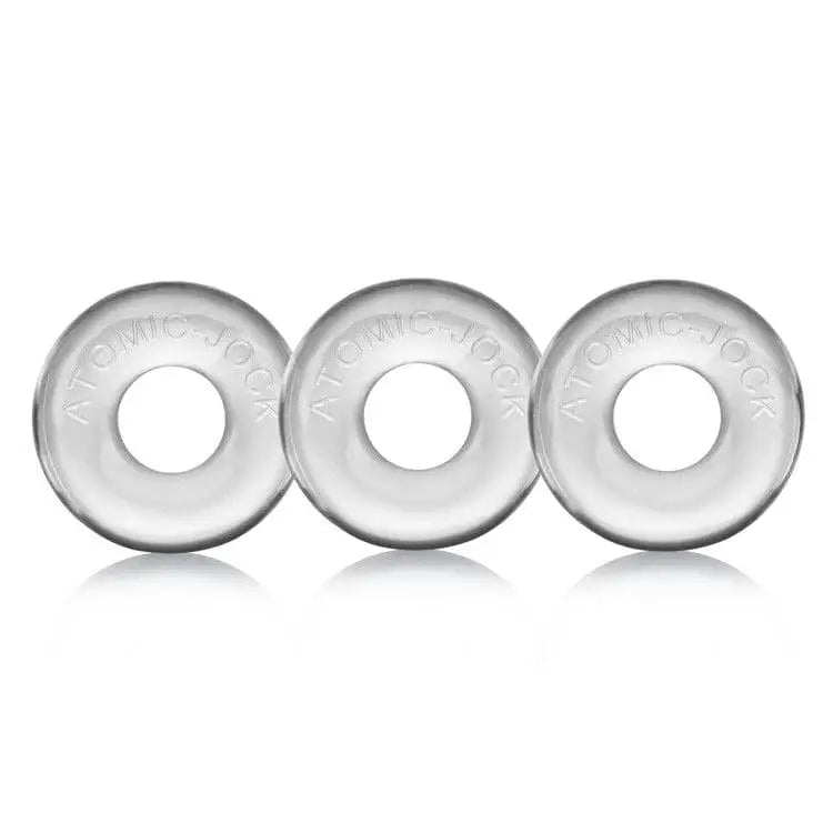 Ringer Donut Cock Rings Clear 3-pack - Sex Toy - Save 25% - Ringer Donut - Fast Shipping - Sale United Kingdom Stoke-on-trent