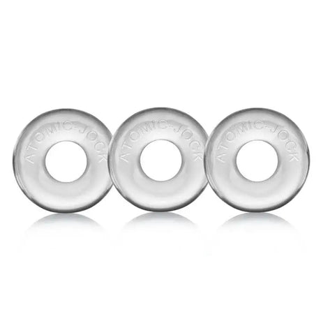 Ringer Donut Cock Rings Clear 3-pack - Sex Toy - Save 25% - Ringer Donut - Fast Shipping - Sale United Kingdom Stoke-on-trent
