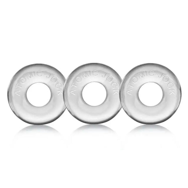 Ringer Donut Cock Rings Clear 3-pack - Sex Toy - Save 25% - Ringer Donut - Fast Shipping - Sale United Kingdom Stoke-on-trent