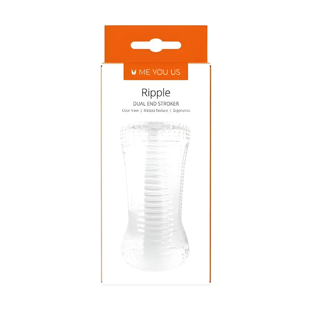 Ripple Dual End Stroker Male Masturbator - Save 30% - Fast Shipping - Sale United Kingdom Stoke-on-trent