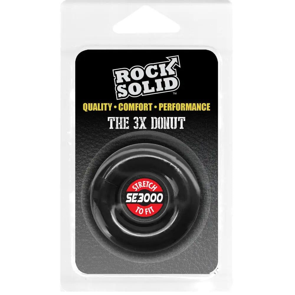 Rock Solid the Donut 3x Cock Ring - Save 25% - the 3x - Fast Shipping - Sale United Kingdom Stoke-on-trent