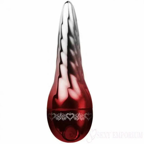 Rocks off 10 Function Targeted Vibrator Red - Save 25% - off - Fast Shipping - United Kingdom Stoke-on-trent
