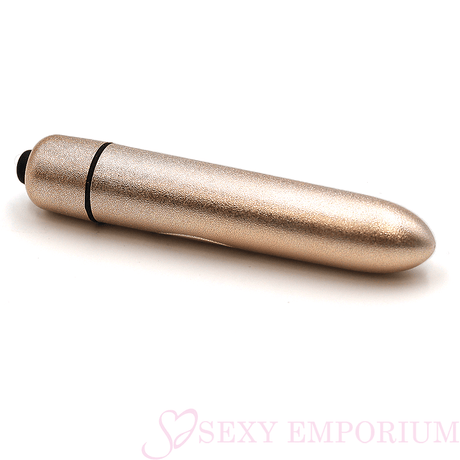 Rocks Off 10 Speed Glitter Gold Bullet Vibrator