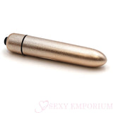 Rocks off 10 Speed Glitter Gold Bullet Vibrator - Save 25% - off - Fast Shipping - United Kingdom Stoke-on-trent