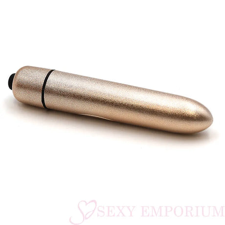 Rocks off 10 Speed Glitter Gold Bullet Vibrator - Save 25% - off - Fast Shipping - United Kingdom Stoke-on-trent