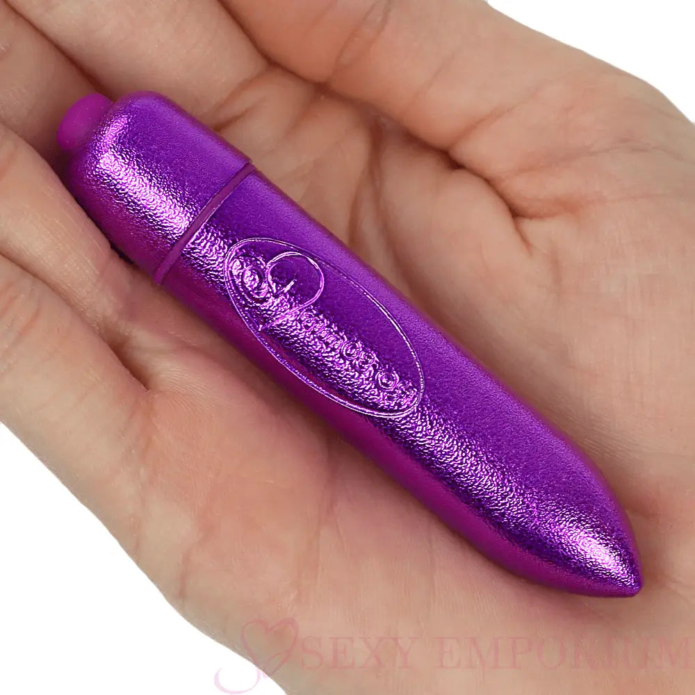 Rocks off 10 Speed Glitter Purple Bullet Vibrator - Save 25% - off - Fast Shipping - United Kingdom Stoke-on-trent