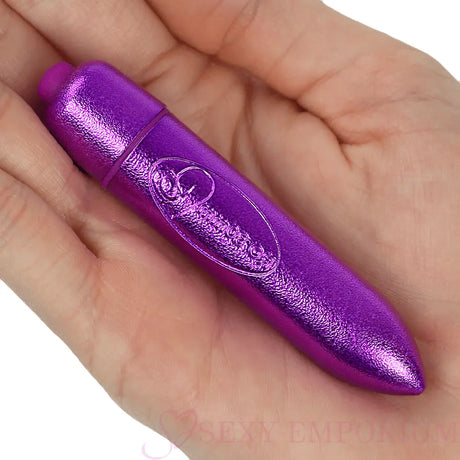 Rocks off 10 Speed Glitter Purple Bullet Vibrator - Save 25% - off - Fast Shipping - United Kingdom Stoke-on-trent