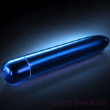 Rocks off 10 Speed Metallic Blue Bullet Vibrator - Save 25% - off - Fast Shipping - United Kingdom Stoke-on-trent