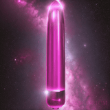 Rocks off 10 Speed Metallic Pink Bullet Vibrator - Save 25% - Uk Sex Toy