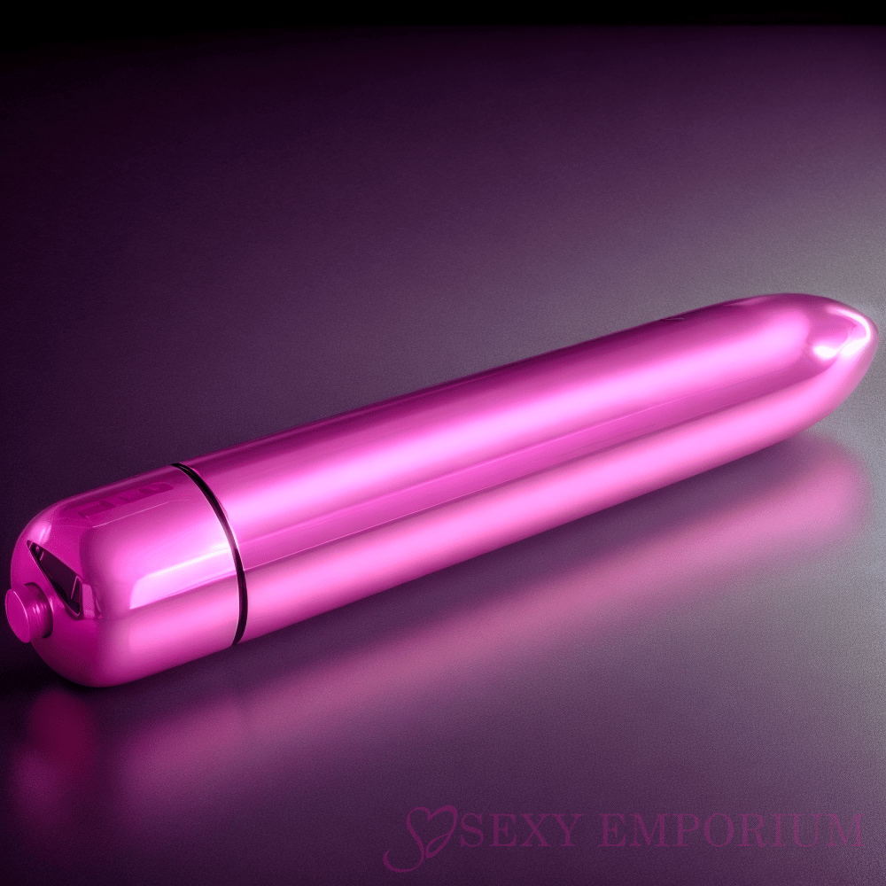 Rocks off 10 Speed Metallic Pink Bullet Vibrator - Save 25% - Uk Sex Toy