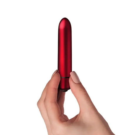 Rocks off 10 Speed Metallic Red Bullet Vibrator - Save 10% - off - Fast Shipping - United Kingdom Stoke-on-trent