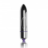 Rocks off 120mm 5 Speed Vibrator Silver - Save 15% - off 120mm - Fast Shipping - United Kingdom Stoke-on-trent