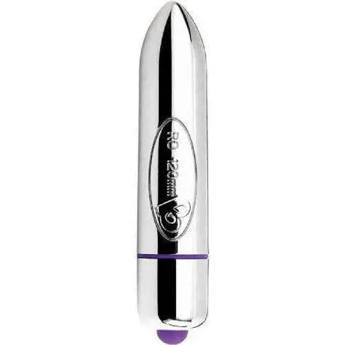 Rocks off 120mm 5 Speed Vibrator Silver - Save 15% - off 120mm - Fast Shipping - United Kingdom Stoke-on-trent