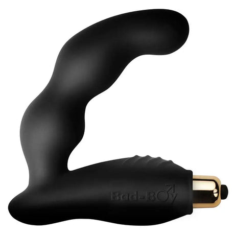 Rocks off 7 Speed Bad Boy Black Prostate Massager - Save 30% - off - Fast Shipping - Anal Dildos United Kingdom Stoke-on-trent