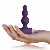 Rocks-off 7 Speed Bubbles Butt Plug Purple - Save 25% - Rocks-off Bubbles - Fast Shipping - Anal Vibrators United Kingdom Stoke-on-trent
