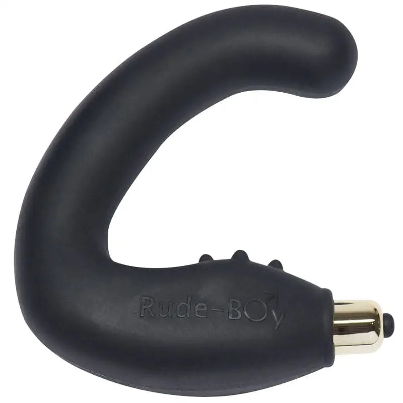 Rocks off 7 Speed Rude Boy Black Prostate Massager - Save 25% - off - Fast Shipping - Anal Dildos United Kingdom Stoke-on-trent