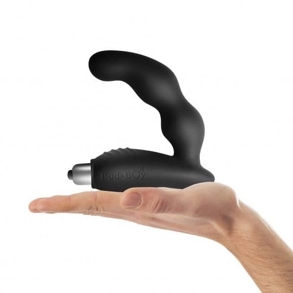 Rocks off Bad-boy 7 Male Prostate Massagers Black - Save 20% - Anal Dildos