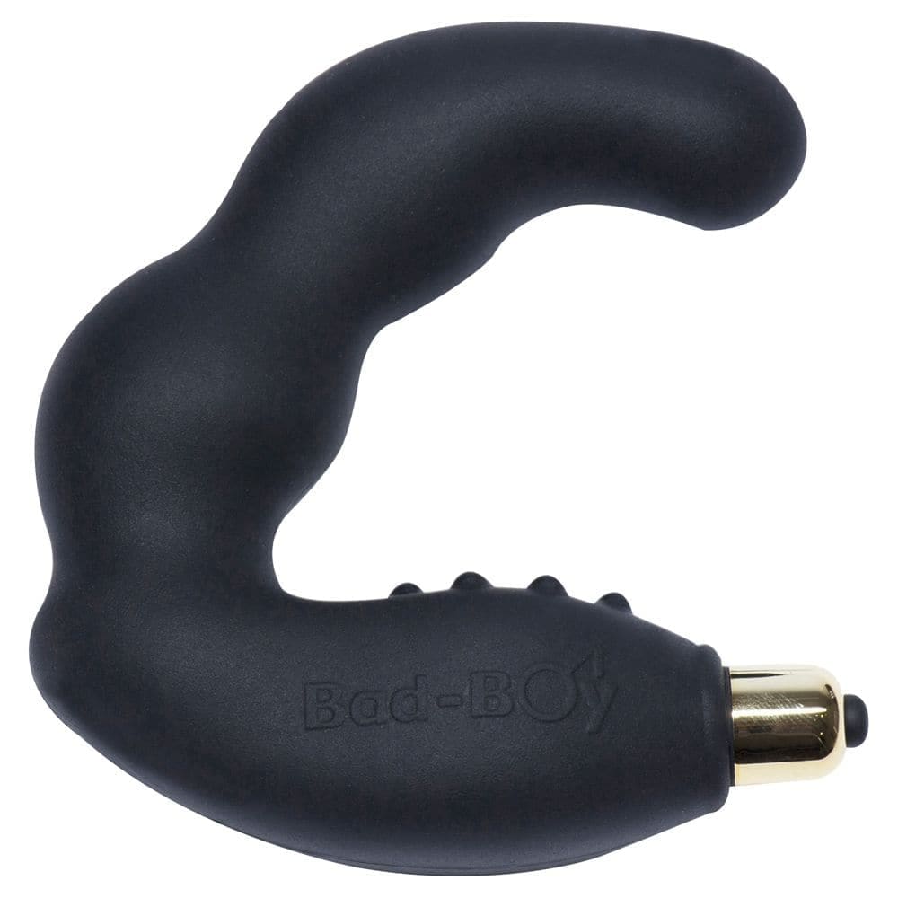 Rocks off Bad-boy 7 Male Prostate Massagers Black - Save 20% - Anal Dildos