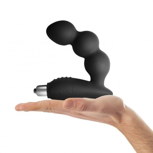 Rocks off Big-boy 7 Male Prostate Massagers Black - Save 20% - Anal Dildos