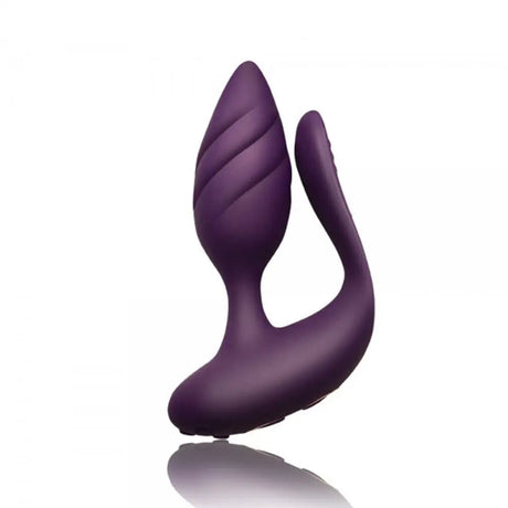 Rocks off Cocktail Remote Control Couples Vibe Purple - Save 30% - off - Fast Shipping - Sale United Kingdom Stoke-on-trent