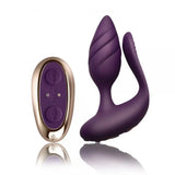 Rocks off Cocktail Remote Control Couples Vibe Purple - Save 30% - off - Fast Shipping - Sale United Kingdom Stoke-on-trent