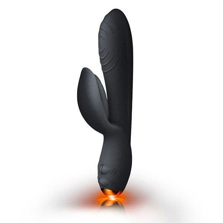 Balões de EverylGirl Black Rechargable Rabbit Vibrator