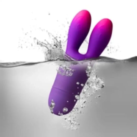Rocks off Glo-girl Bunny Vibrator Purple Pink - Octo - Save 10% - off Glo-girl - Fast - United Kingdom Stoke-on-trent