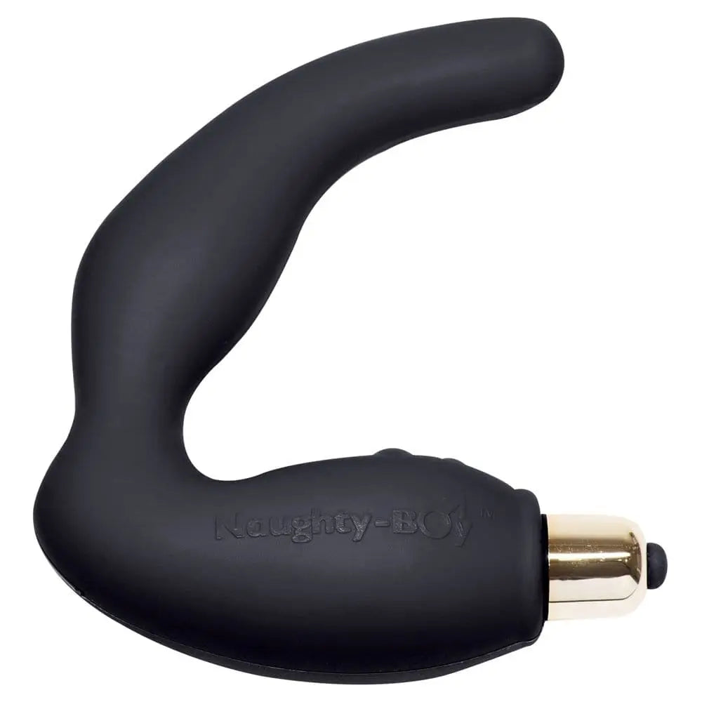 Rocks off Naughty-boy 7 Male Prostate Massagers Black - Save 25% - off Naughty-boy - Fast Shipping - Anal Dildos United Kingdom
