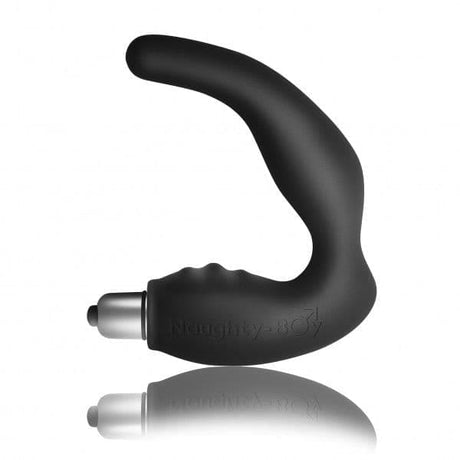 Rocks off Naughty-boy 7 Male Prostate Massagers Black - Save 25% - Anal Dildos