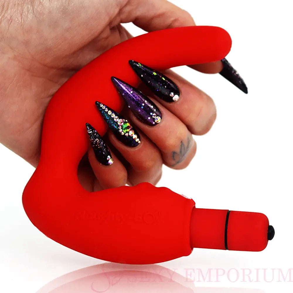 Rocks Off: Naughty Boy Red Prostate Massager - Save 30% - Fast Shipping - Anal Dildos United Kingdom Stoke-on-trent