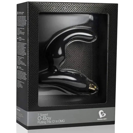 Rocks off O-boy 7 Male Prostate Massagers Black - Save 25% - off O-boy - Fast Shipping - Anal Dildos United Kingdom Stoke-on-trent
