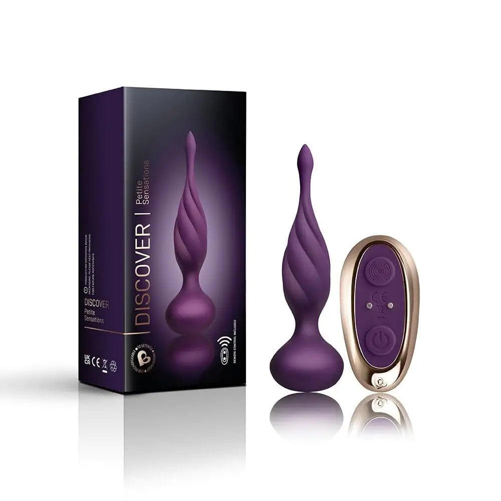 Rocks off Petite Sensations Discover Butt Plug Purple - Save 30% - off - Fast Shipping - Sale United Kingdom Stoke-on-trent