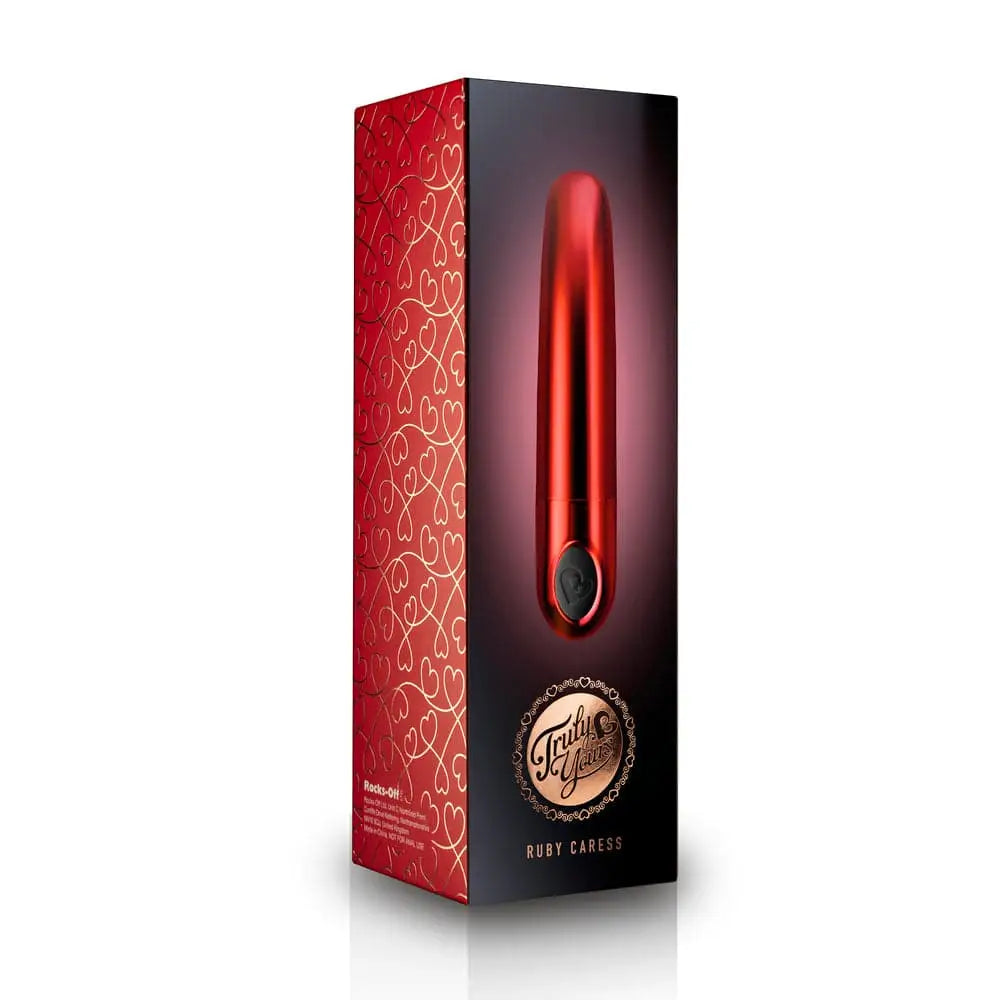Rocks off Ruby Caress Vibrator - Save 25% - off - Fast Shipping - United Kingdom Stoke-on-trent