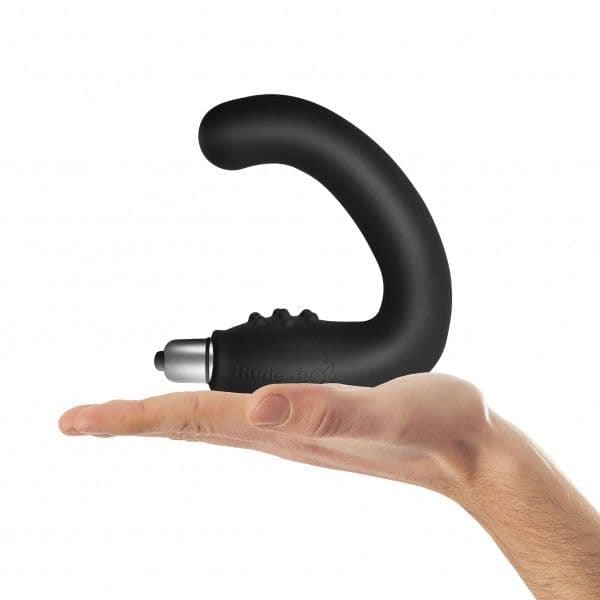 Rocks off Rude-boy 7 Male Prostate Massagers Black - Save 20% - Anal Dildos