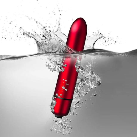 Rocks off Truly Yours Scarlet Velvet 90mm Bullet - Save 30% - off - Fast Shipping - Vibrator United Kingdom Stoke-on-trent