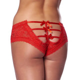 Romantic Red Open Back Briefs - Save 25% - Fast Shipping - Sale United Kingdom Stoke-on-trent
