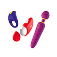 Romp Pleasure Sex Toy Kit Blue Red Purple - Save 20% - Romp - Fast Shipping - Vibrator United Kingdom Stoke-on-trent