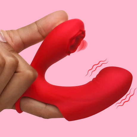 Rose Touch Pulsing Silicone Finger Vibrator - Fast Shipping - New Products United Kingdom Stoke-on-trent