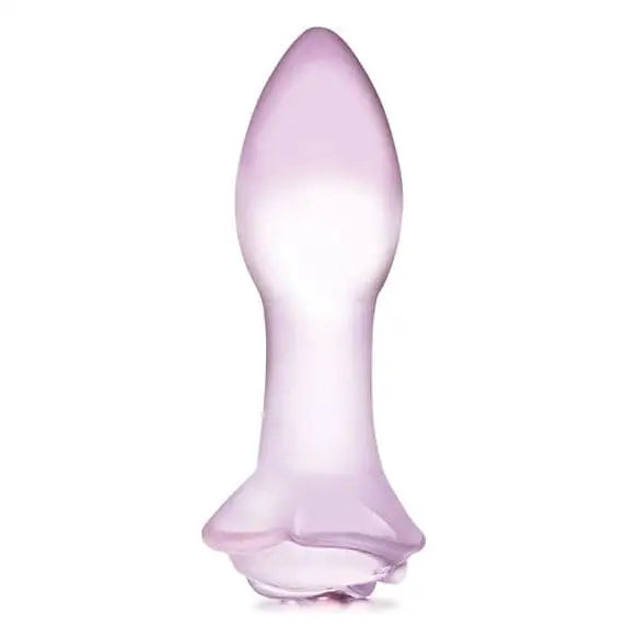 Rosebud Glass Butt Plug - Save 25% - Fast Shipping - Anal Dildos United Kingdom Stoke-on-trent