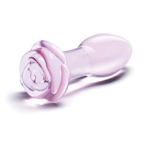 Rosebud Glass Butt Plug - Save 25% - Fast Shipping - Anal Dildos United Kingdom Stoke-on-trent