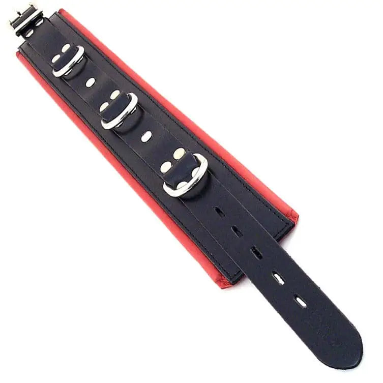 Rouge Garments Black and Red Padded Collar - Save 30% - and - Fast Shipping - Sale United Kingdom Stoke-on-trent
