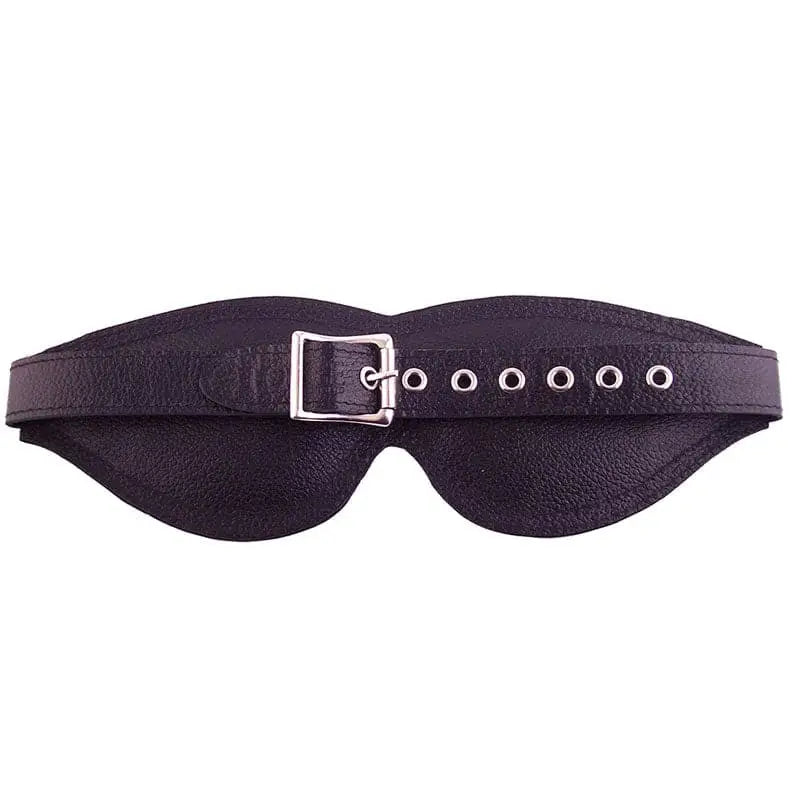 Rouge Garments Large Black Padded Blindfold - Save 25% - Fast Shipping - Sale United Kingdom Stoke-on-trent