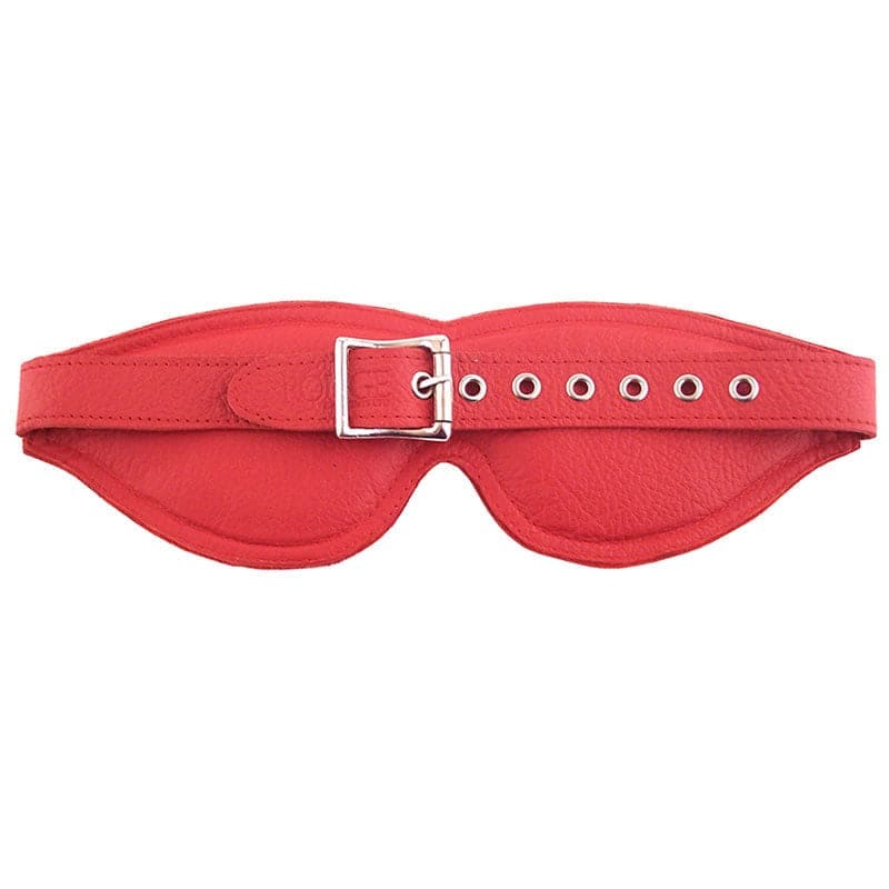 Rouge Garments Large Red Padded Blindfold - Save 25% - Sale