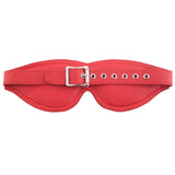 Rouge Garments Large Red Padded Blindfold - Save 25% - Sale