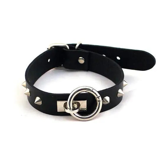 Rouge Garments Oring Thin Studded Collar Black - Save 15% - Oring - Fast Shipping - Sale United Kingdom Stoke-on-trent
