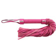 Rouge Garments Pink Leather Flogger - Save 30% - Fast Shipping - Sale United Kingdom Stoke-on-trent