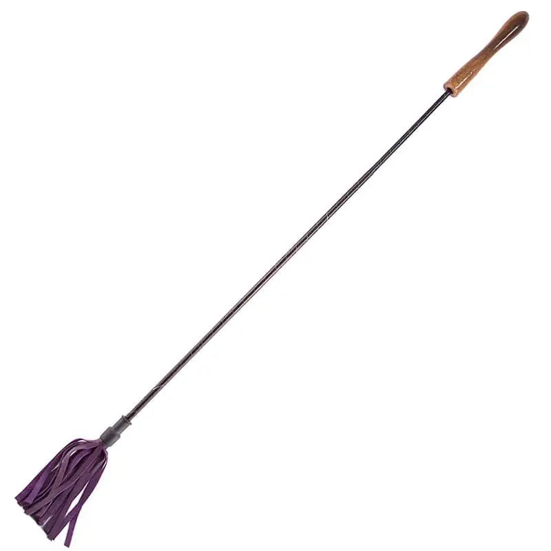 Rouge Garments Riding Crop with Wooden Handle Purple - Save 25% - with - Fast Shipping - Sale United Kingdom Stoke-on-trent