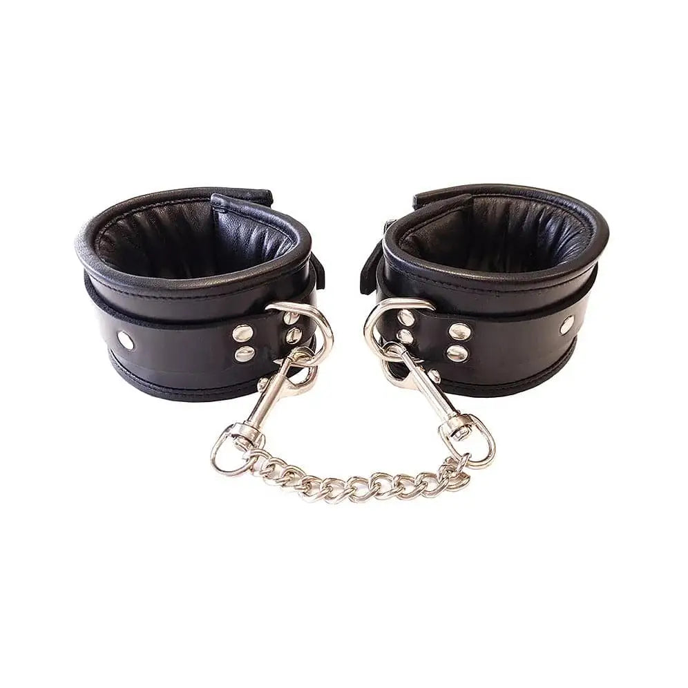 Rouge Garments Wrist Cuffs Padded Black - Save 20% - Fast Shipping - Sale United Kingdom Stoke-on-trent