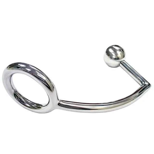 Rouge Stainless Steel Cock Ring with Anal Probe - Save 25% - with - Fast Shipping - Dildos United Kingdom Stoke-on-trent