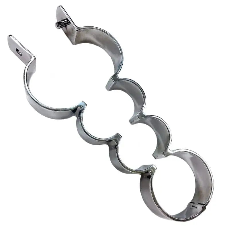 Rouge Stainless Steel Heavy Metal Wrist and Ankle Binder - Save 30% - Fast - Sale United Kingdom Stoke-on-trent
